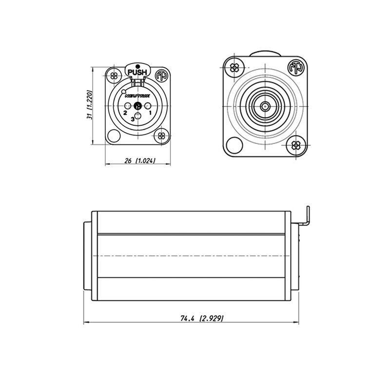 NA2M-D2B-TX transformator