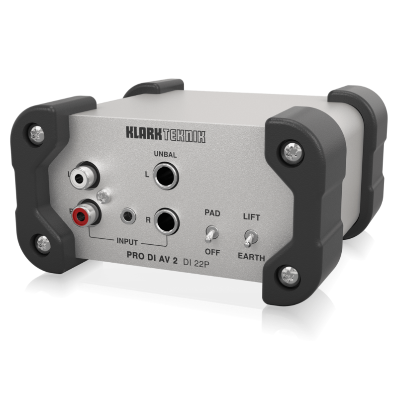 DI 22P Passieve stereo DI-box