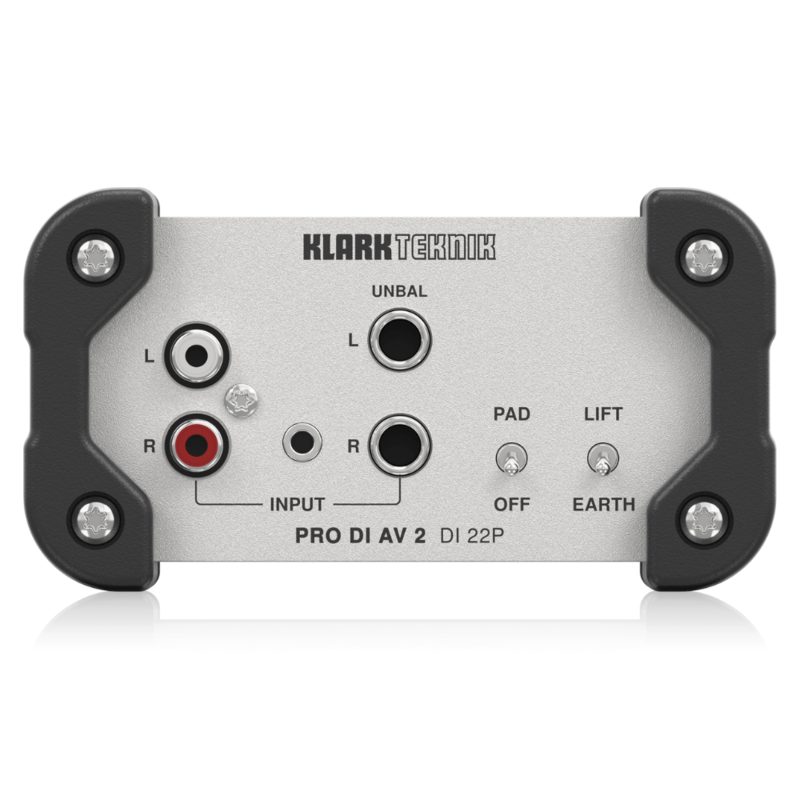 DI 22P Passieve stereo DI-box