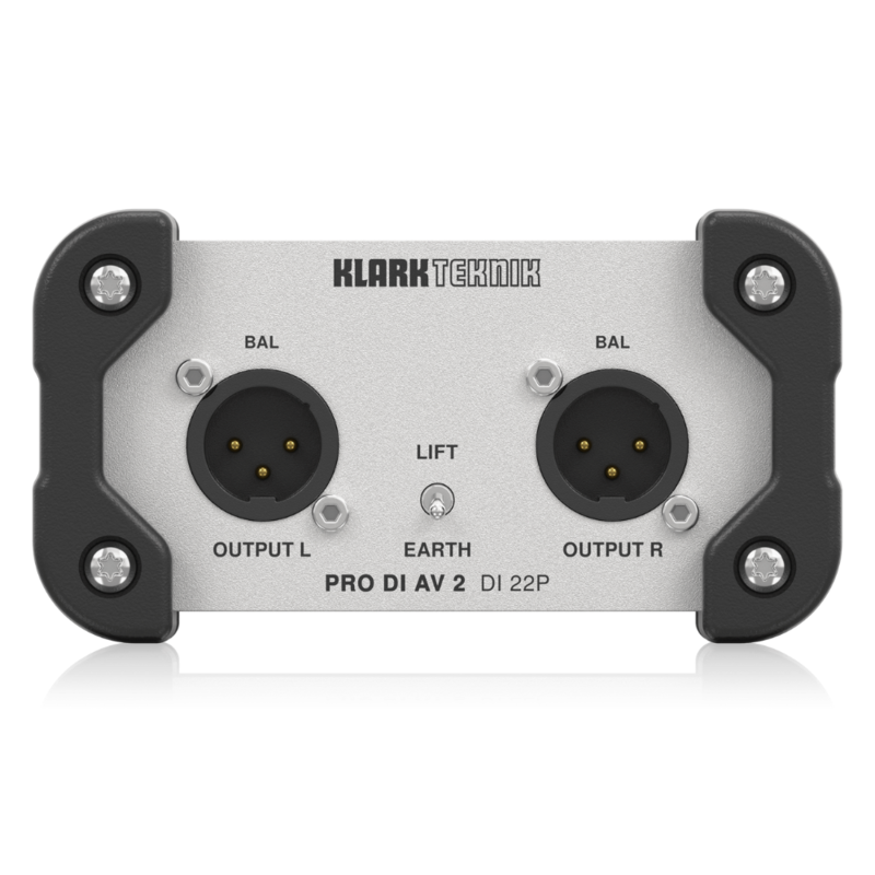 DI 22P Passieve stereo DI-box