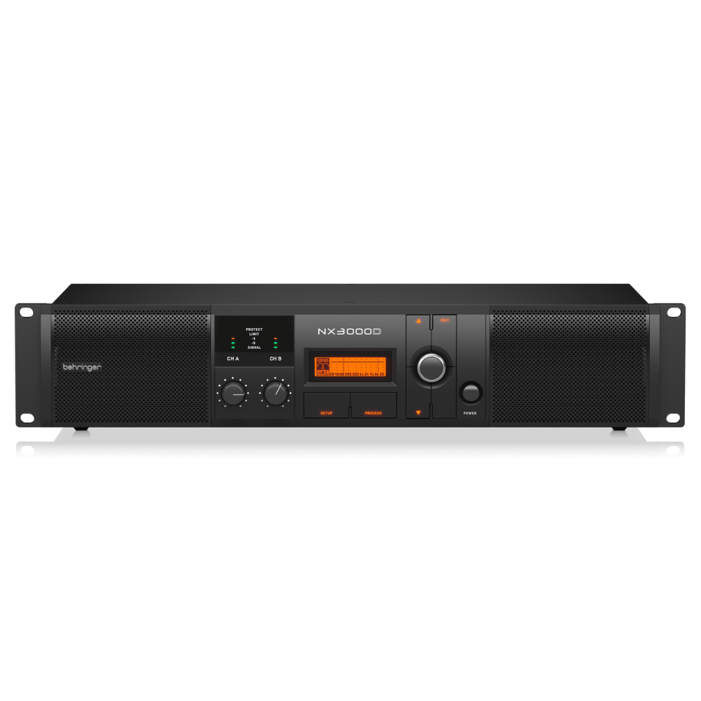 Behringer NX3000D Versterker met DSP 3000 W afbeelding