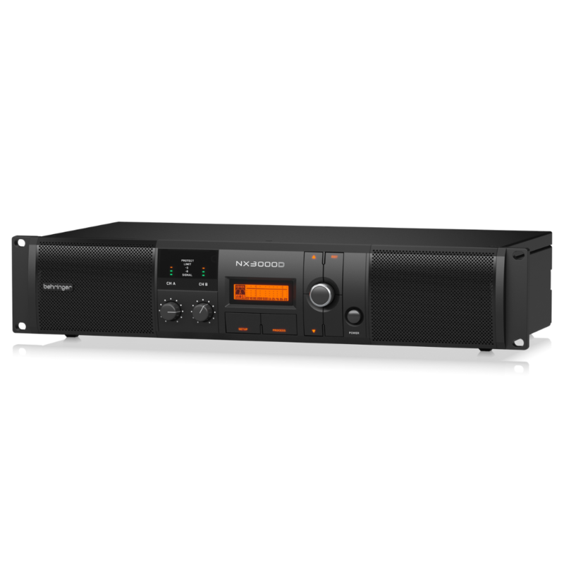 Behringer NX3000D Versterker met DSP 3000 W NX3000D Versterker met DSP 3000 W