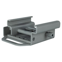 Tent clamp heavy duty zilver 375kg