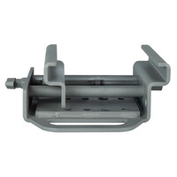 Tent clamp heavy duty zilver 375kg