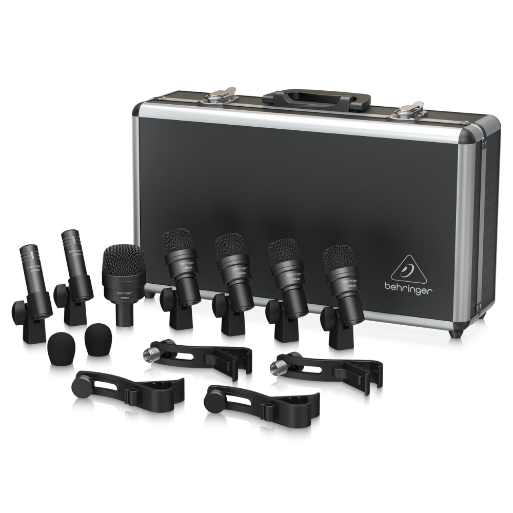 Behringer BC1200 7-delige drum microfoon set afbeelding