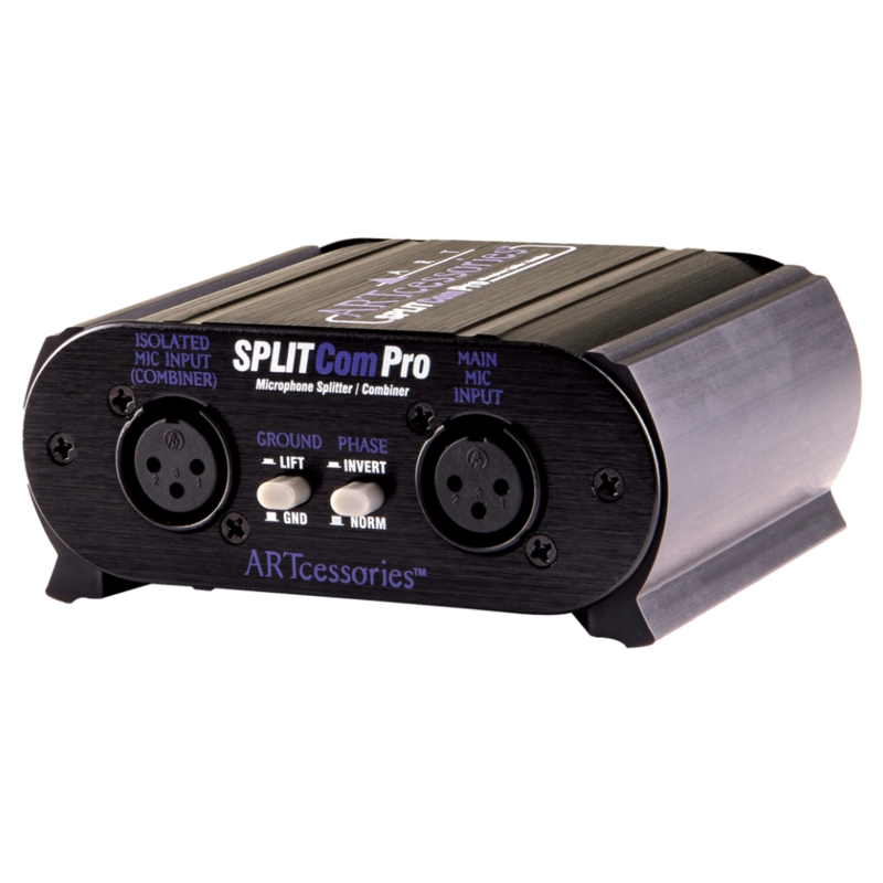 SplitComPro Mic splitter & combiner