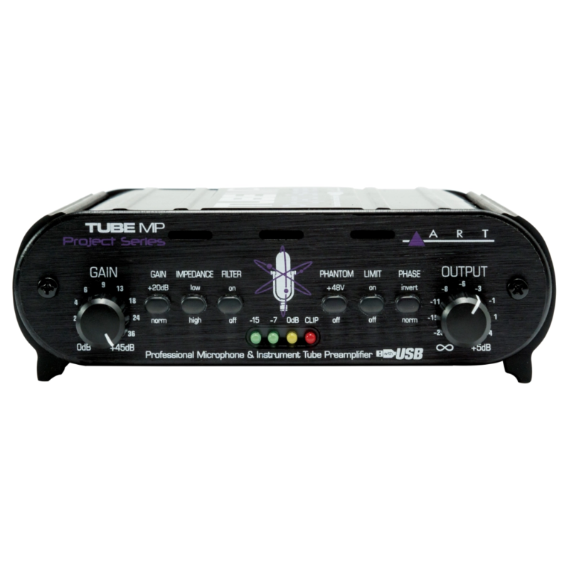 Tube MP PS Voorversterker met USB audio-interface
