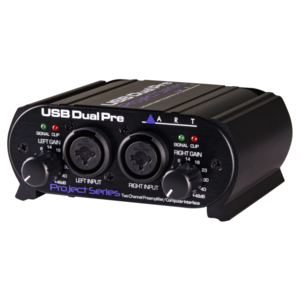 ART USB Dual Pre PS Voorversterker met USB audio-interface ART USB Dual Pre PS Voorversterker met USB audio-interface