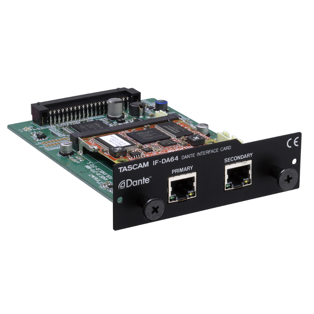 Tascam IF-DA64 Dante Interfacekaart afbeelding
