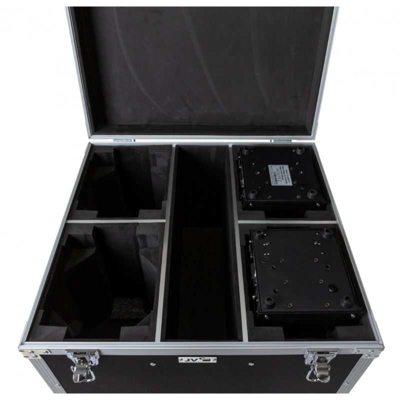 Moving Head Flightcase 6 voor 4x clubspot