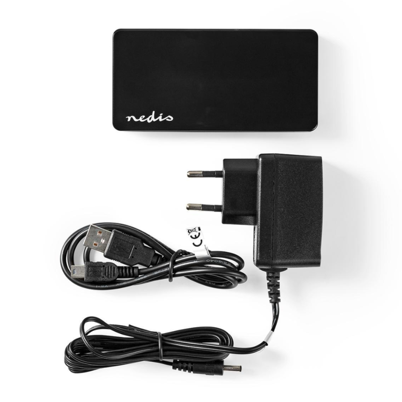 Nedis USB-Hub 2.0 7-poorts USB-Hub 2.0 7-poorts