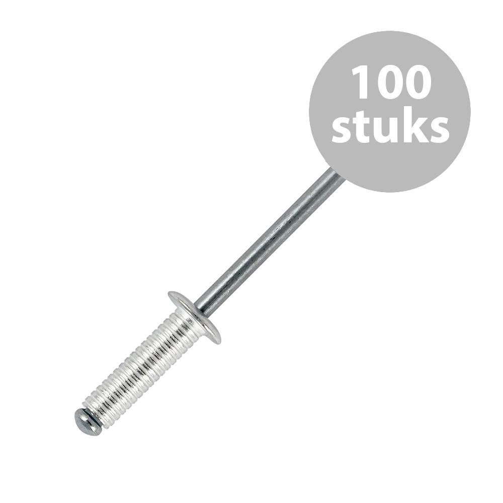 Penn Elcom SG-91516GE Popnagels 4,8 x 16mm gegroefd (100 stuks) afbeelding