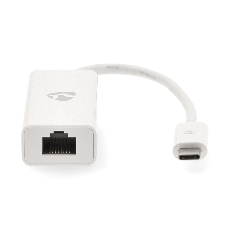 Netwerkadapter USB-C Male naar RJ45 Female 20cm