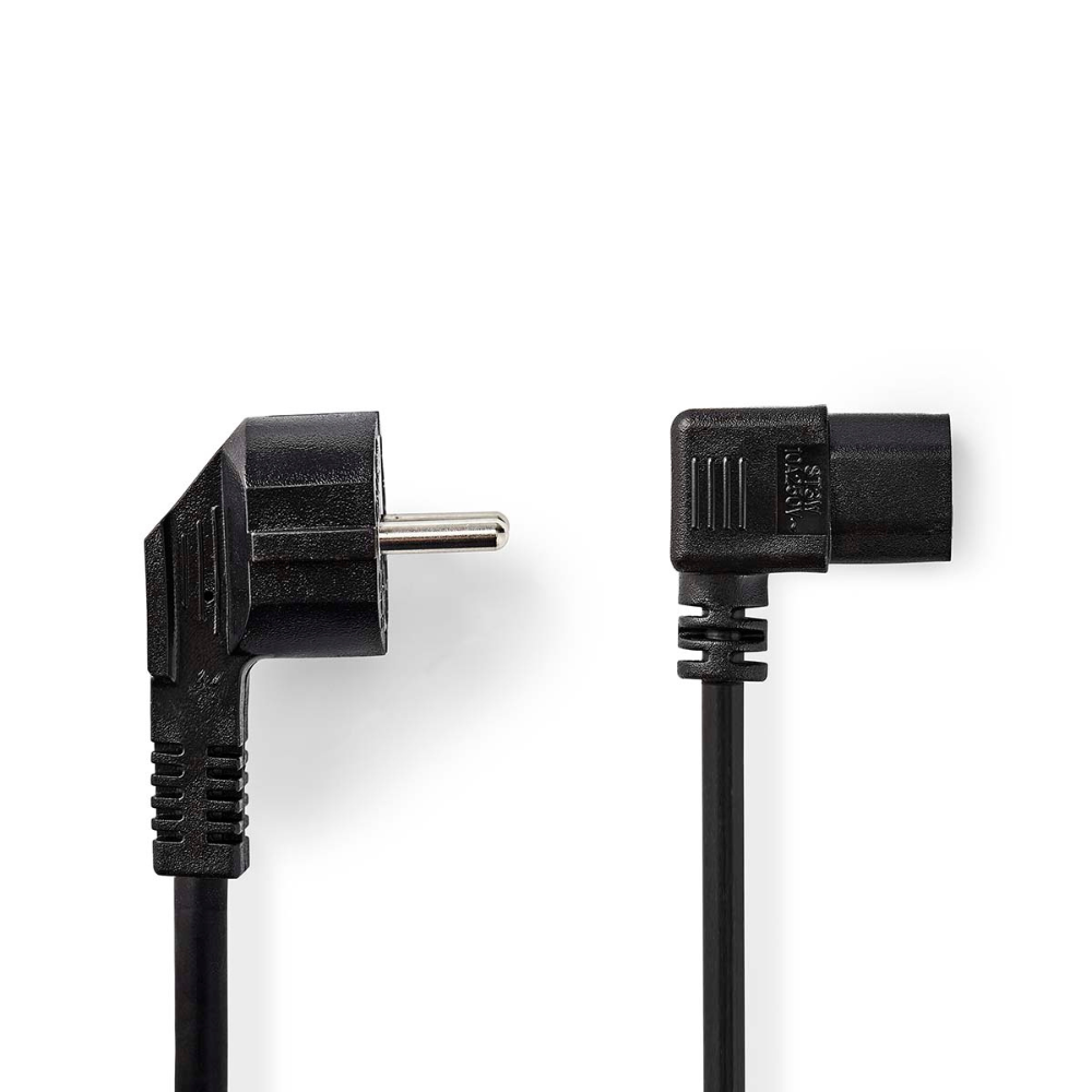Nedis Schuko Male Haaks - IEC-320-C13 Haaks 2 m afbeelding