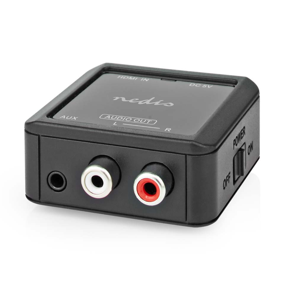 Nedis Digitale audioconverter HDMI eARC naar RCA/minijack afbeelding