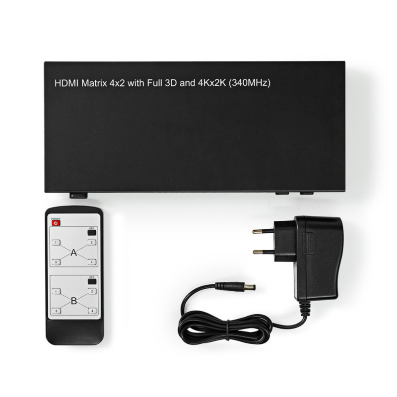 HDMI 4-kanaals Matrix-switch