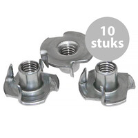 M6 Inslagmoer (10 stuks)