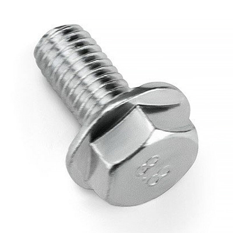 54M8X30 Flensbout M8 x 30 met tandkrans (100 stuks)