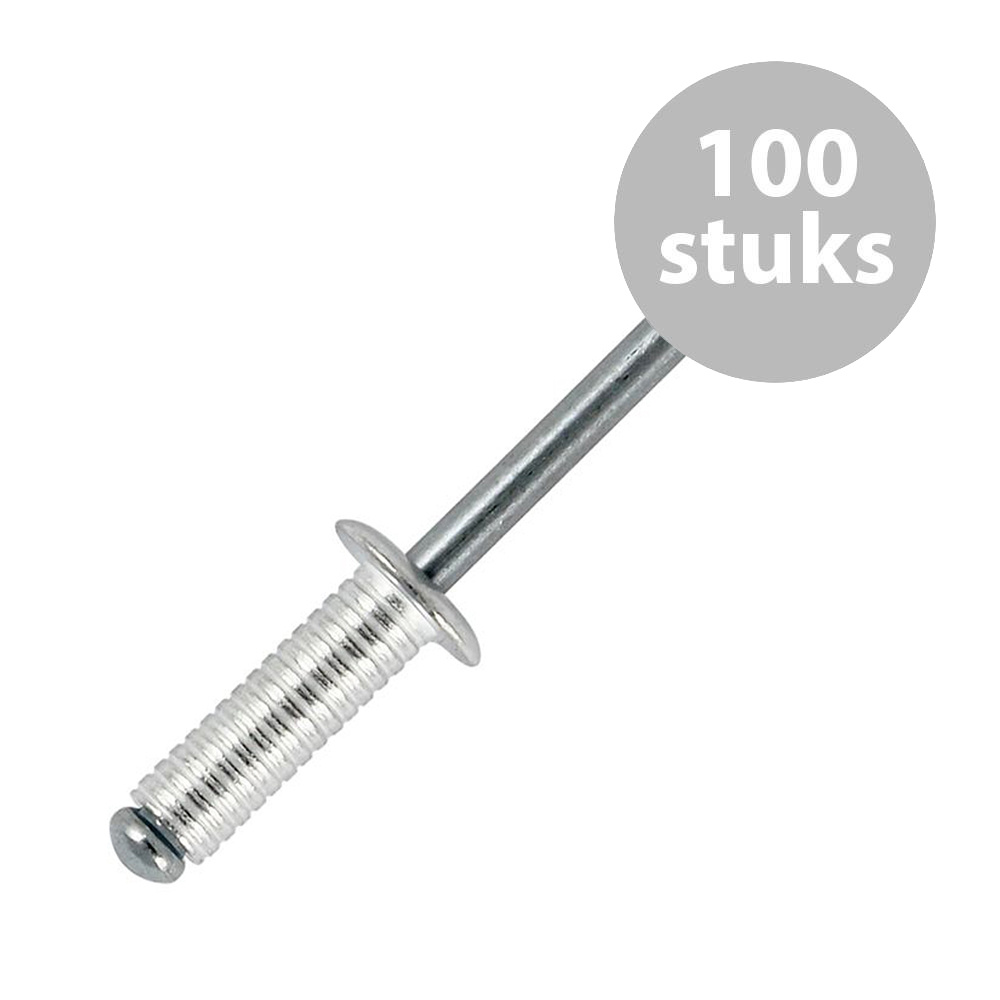 Penn Elcom SG-91514GE Popnagels 4,8 x 14mm gegroefd (100 stuks) afbeelding