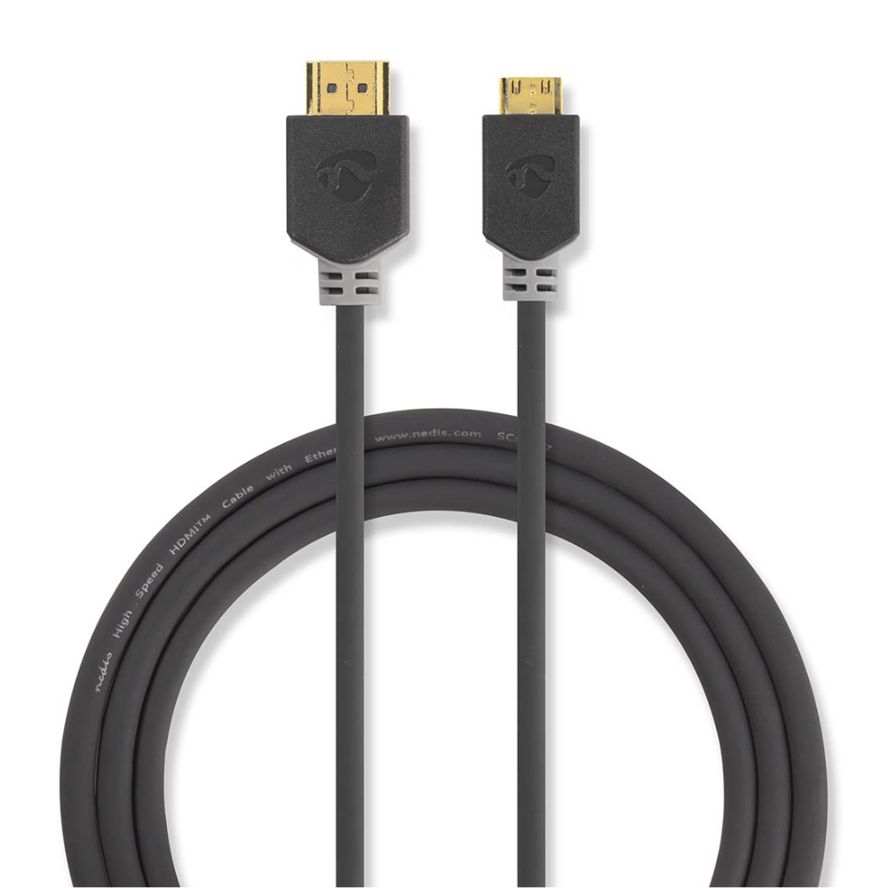 Nedis High Speed HDMI Mini Kabel 4K 60Hz 2m afbeelding