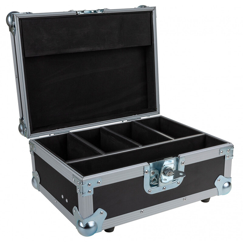 Flightcase voor 4x ACCU DECOLITE