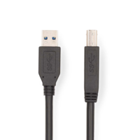 Nedis USB 3.2 Kabel A naar B 2 m USB 3.2 Kabel A naar B 2 m