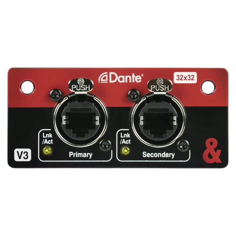 SQ Dante 32x32 Audio-interface voor SQ & AHM