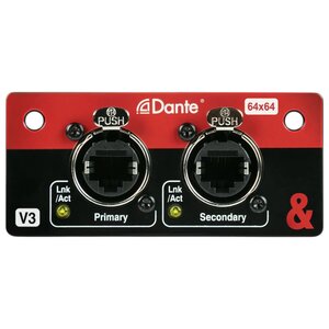 Allen & Heath SQ Dante 64x64 Audio-interface voor SQ & AHM
