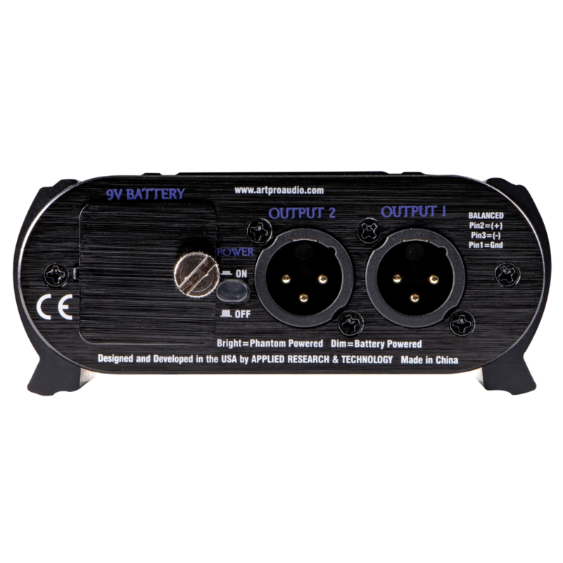 ART DualXDirect Actieve DI-box DualXDirect Actieve DI-box