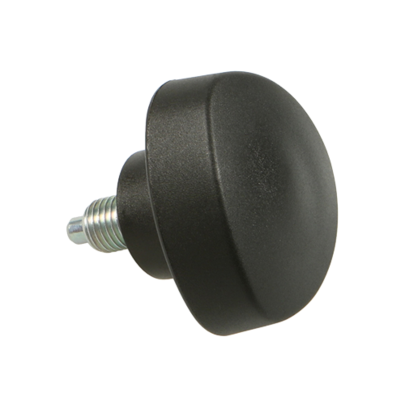 Knopbout met veerbelasting voor statieven