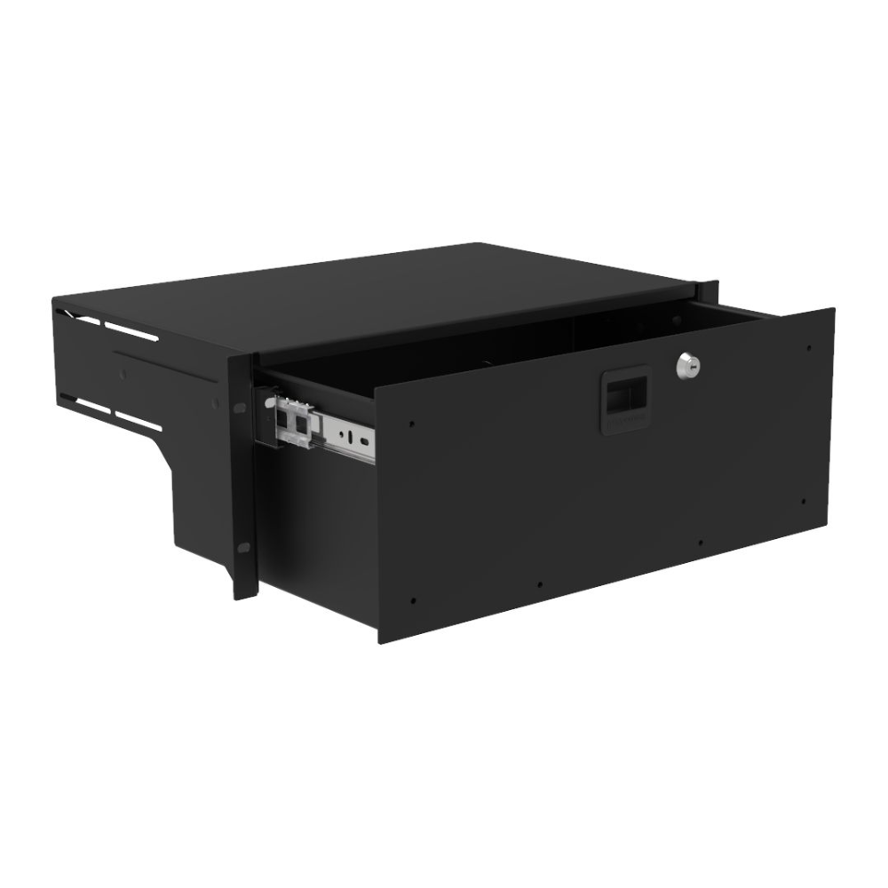 Penn Elcom R2295-10-4UK lichtgewicht racklade met slot 4 HE 285mm afbeelding