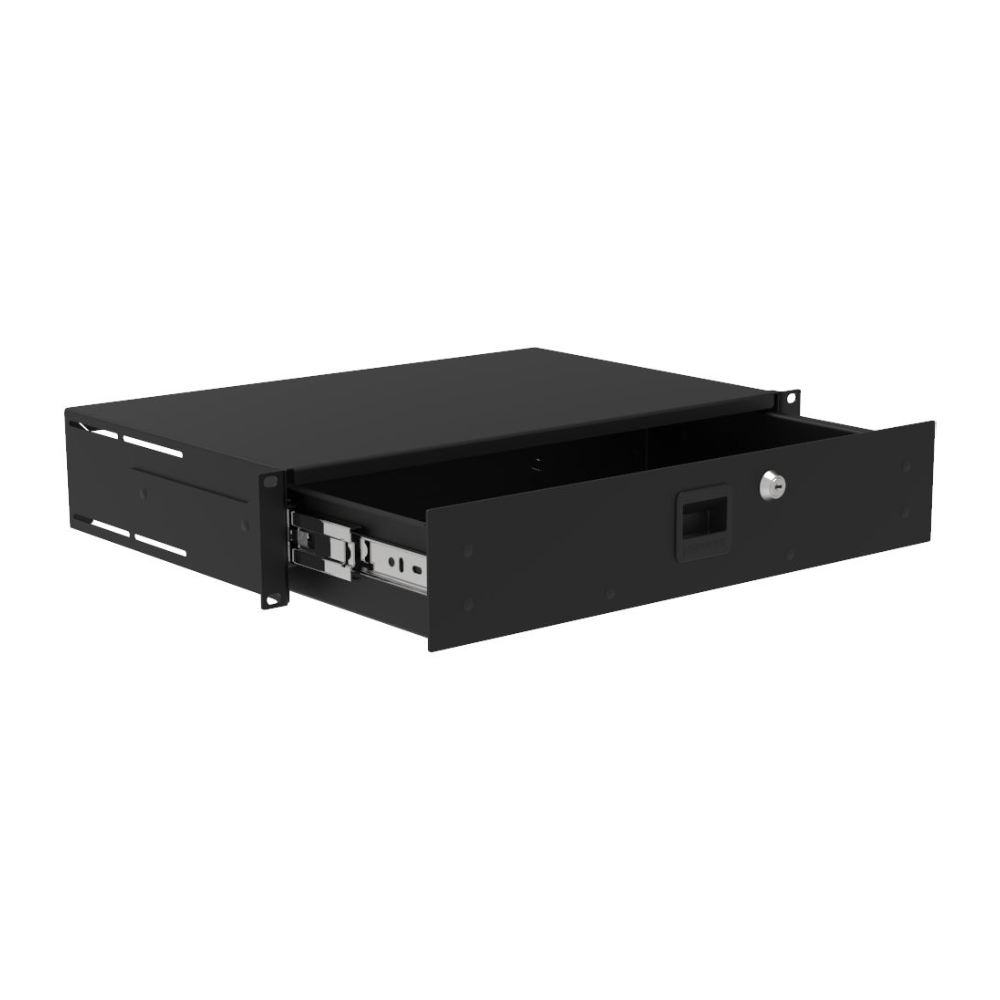 Penn Elcom R2295-10-2UK lichtgewicht racklade met slot 2 HE 275mm afbeelding