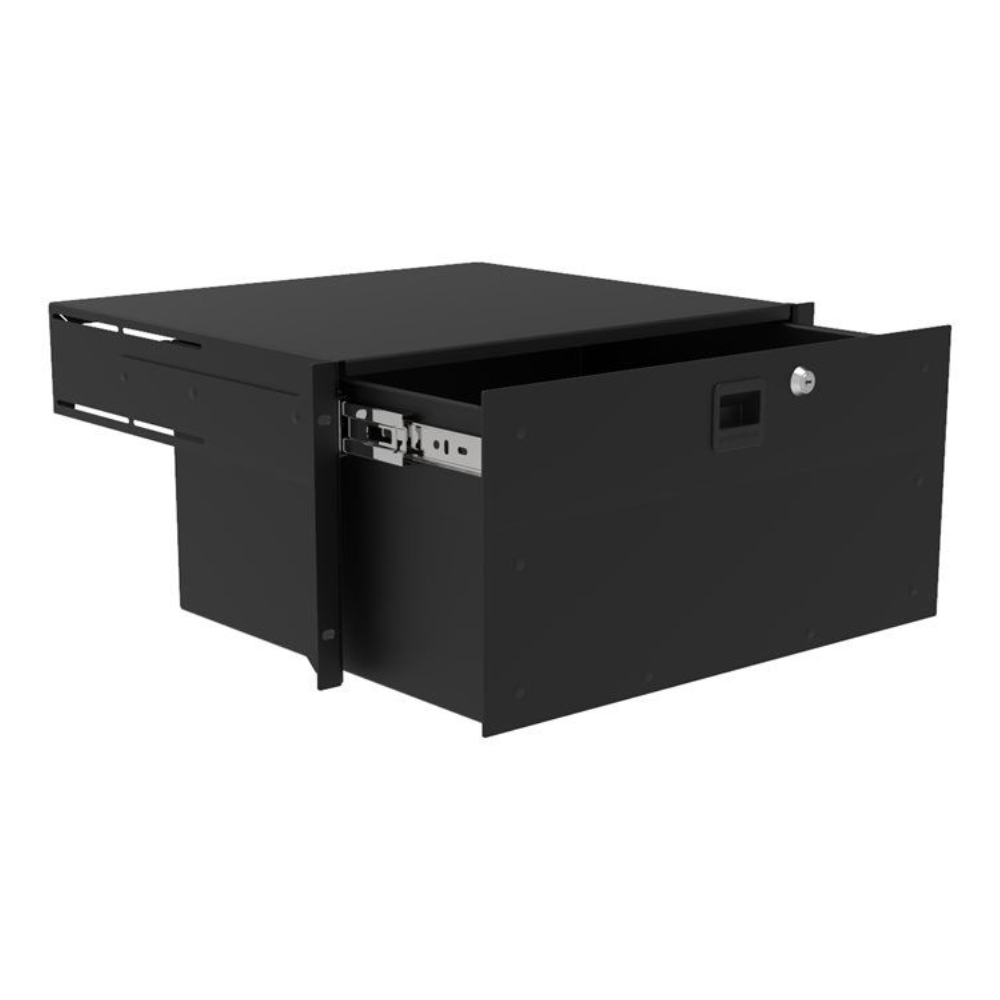 Penn Elcom R2295-5UK lichtgewicht racklade met slot 5 HE 385mm afbeelding