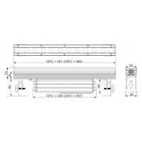Briteq LDP-Colorbar 12FC LED bar 12x RGBW LDP-Colorbar 12FC LED bar 12x RGBW