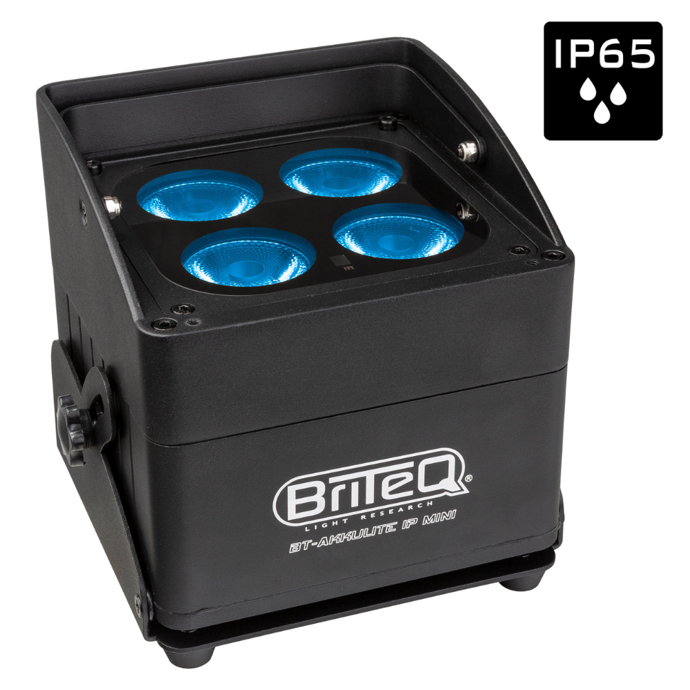 Briteq BT-Akkulite IP Mini Verticale LED par op accu afbeelding