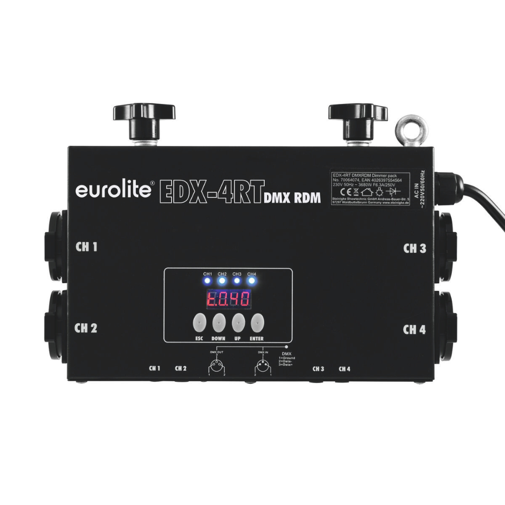 Eurolite EDX-4RT DMX RDM Truss dimmerpack afbeelding
