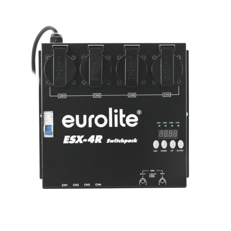 ESX-4R DMX RDM Switchpack
