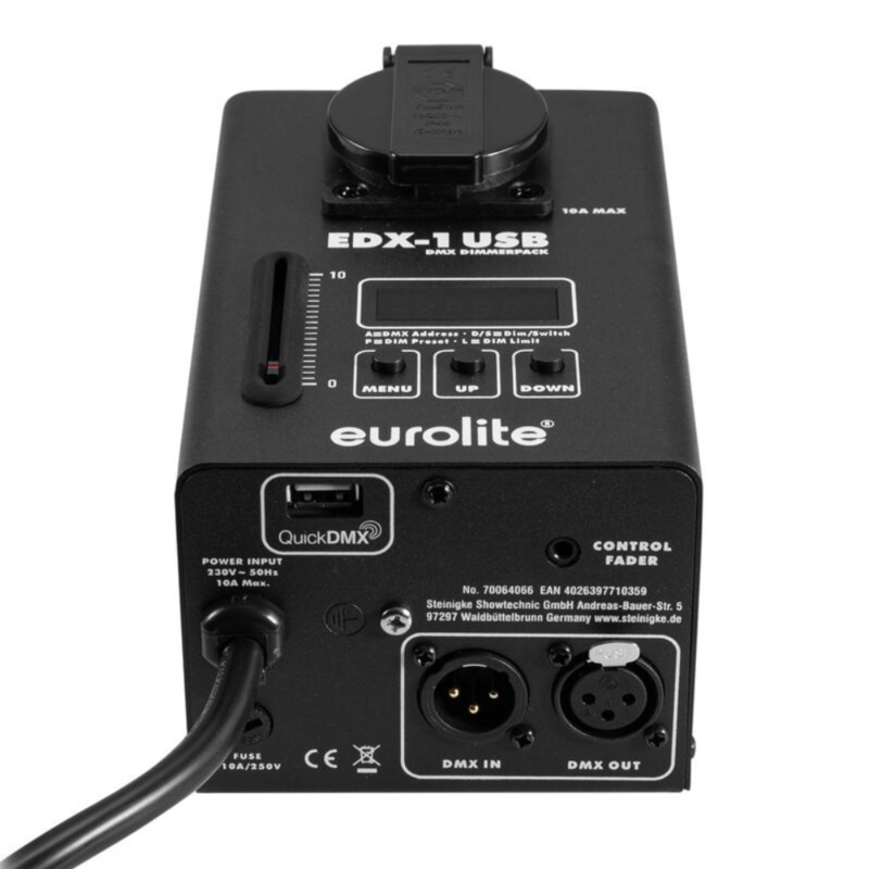 EDX-1 DMX USB Dimmerpack