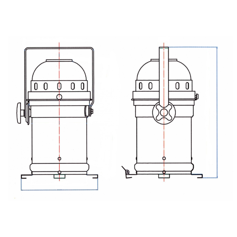 PAR16/Silver Armatuur met GU10 lampvoet zilver
