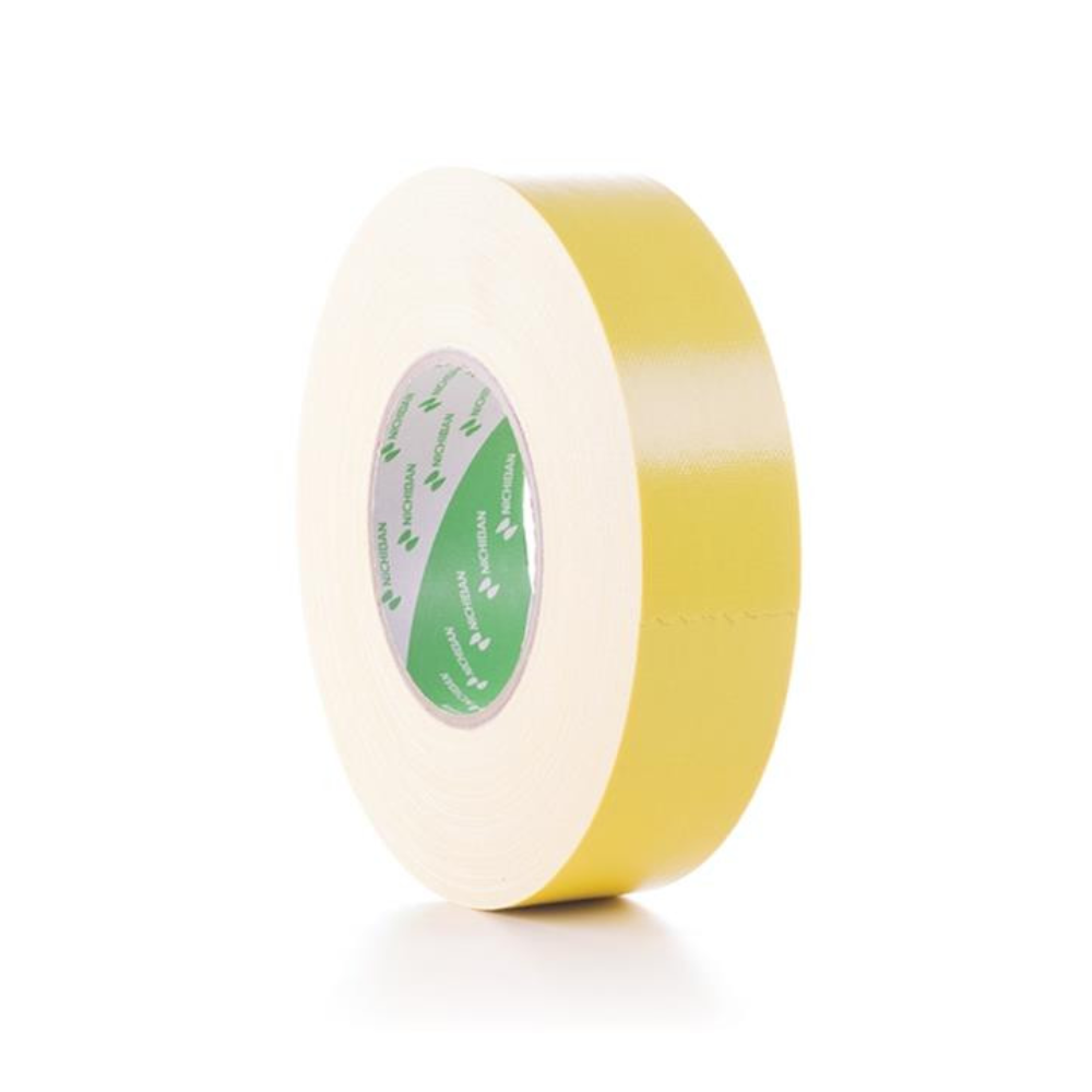 Nichiban Gaffa tape rol 38 mm 50 m geel afbeelding
