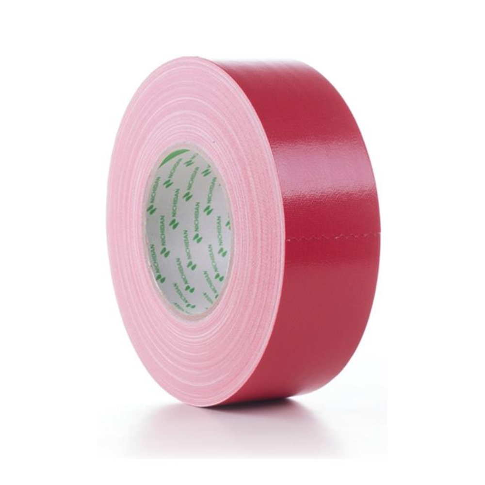 Nichiban Gaffa tape rol 50 mm 25 m rood afbeelding
