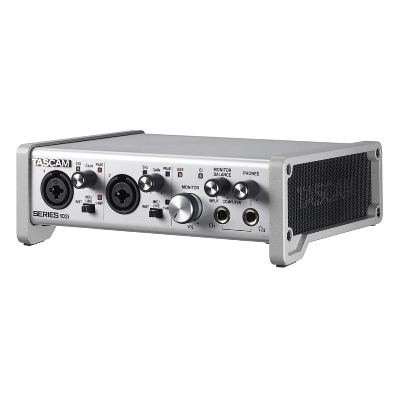 Tascam SERIES 102i USB Audio/MIDI Interface met DSP-mixer SERIES 102i USB Audio/MIDI Interface met DSP-mixer
