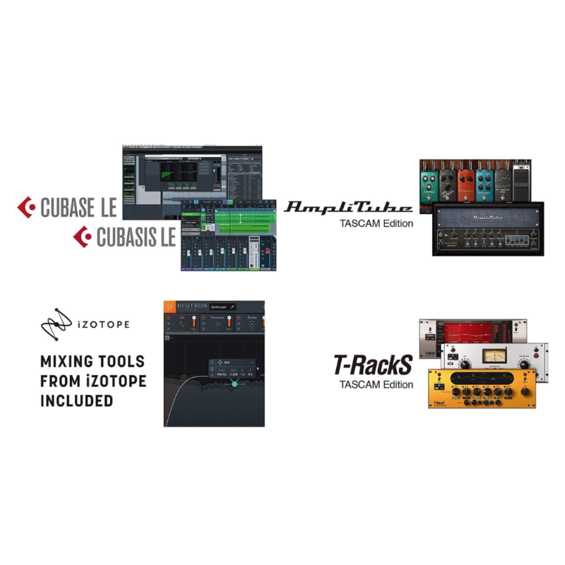 Tascam SERIES 102i USB Audio/MIDI Interface met DSP-mixer SERIES 102i USB Audio/MIDI Interface met DSP-mixer