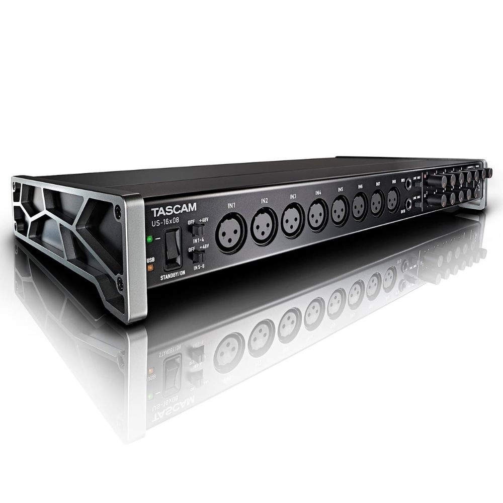 Tascam US-16x08 USB Audio/MIDI interface afbeelding