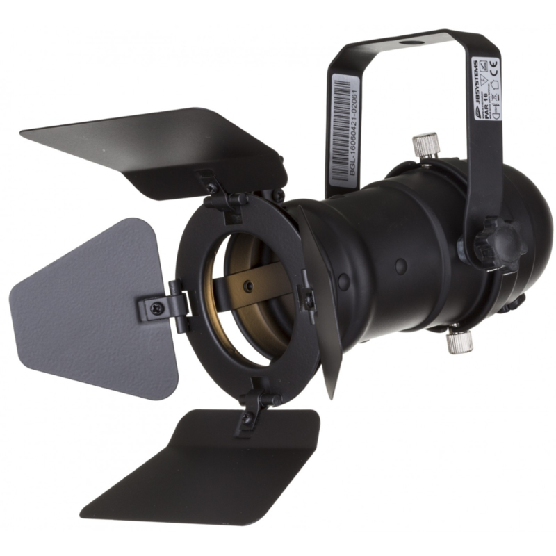 Barndoor voor PAR16 zwart