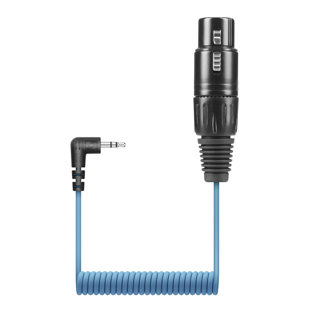 Sennheiser KA 600 gekrulde verloopkabel XLR female naar 3,5 mm mini-jack haaks afbeelding
