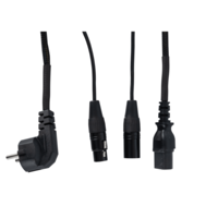 Audio Power & signaal kabel 10m zwart