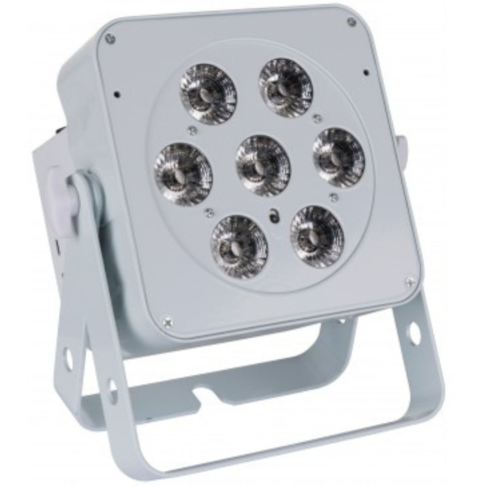 JB Systems LED Plano 7FC-White LED-par 7x 8W RGBW afbeelding