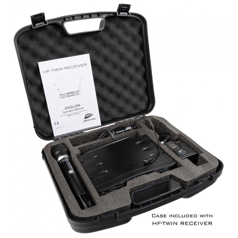 JB Systems HF-BPACK Belt-pack en lavalier-microfoon HF-BPACK Belt-pack en lavalier-microfoon