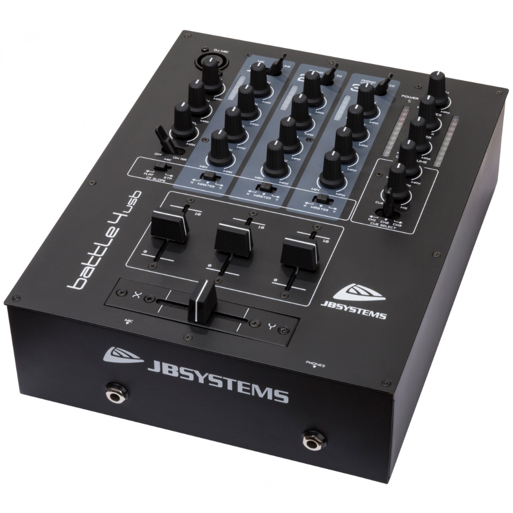 JB Systems BATTLE4-usb dj mixer afbeelding